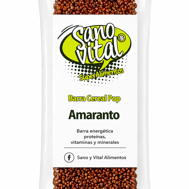 BARRA AMARANTO VEGANA 25G - CATEDRAL 1