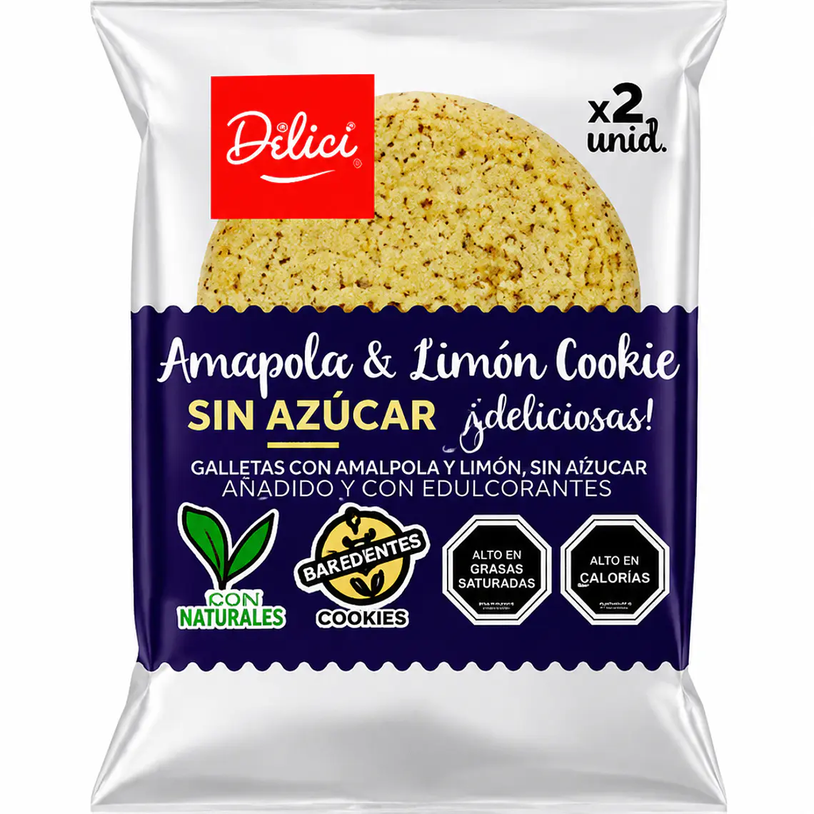 GALLETA DE AMAPOLA & LEMON DILICI 2 UN 60 GRS - CATEDRAL 1