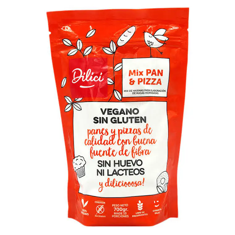 MIX PAN & PIZZA DILICI 700 GRS - CATEDRAL 1