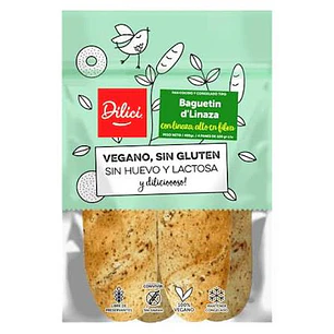 PAN BAGUETIN D'LINAZA DILICI (4 UNI) 400GR - CATEDRAL