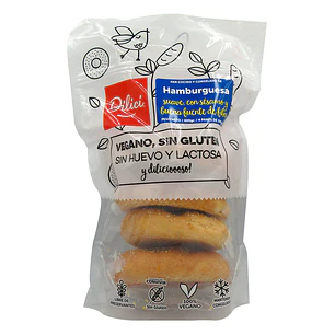 PAN HAMBURGUESA CON SESAMO DILICI (4 UNI) 400GR - CATEDRAL