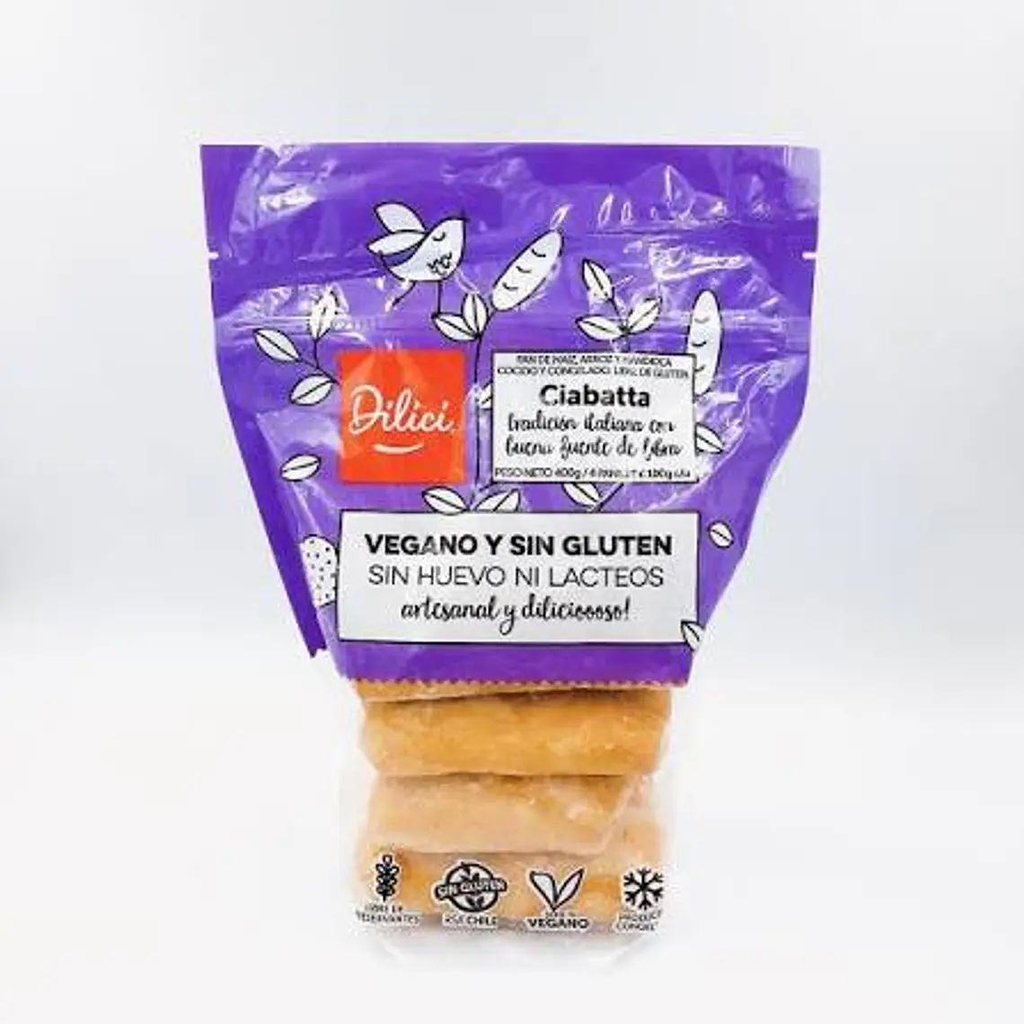 PAN CIABATTA DILICI 430GR - CATEDRAL 1