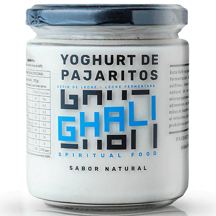 YOGURT DE PAJARITO GHALI SABOR NATURAL 400 G - CATEDRAL 1