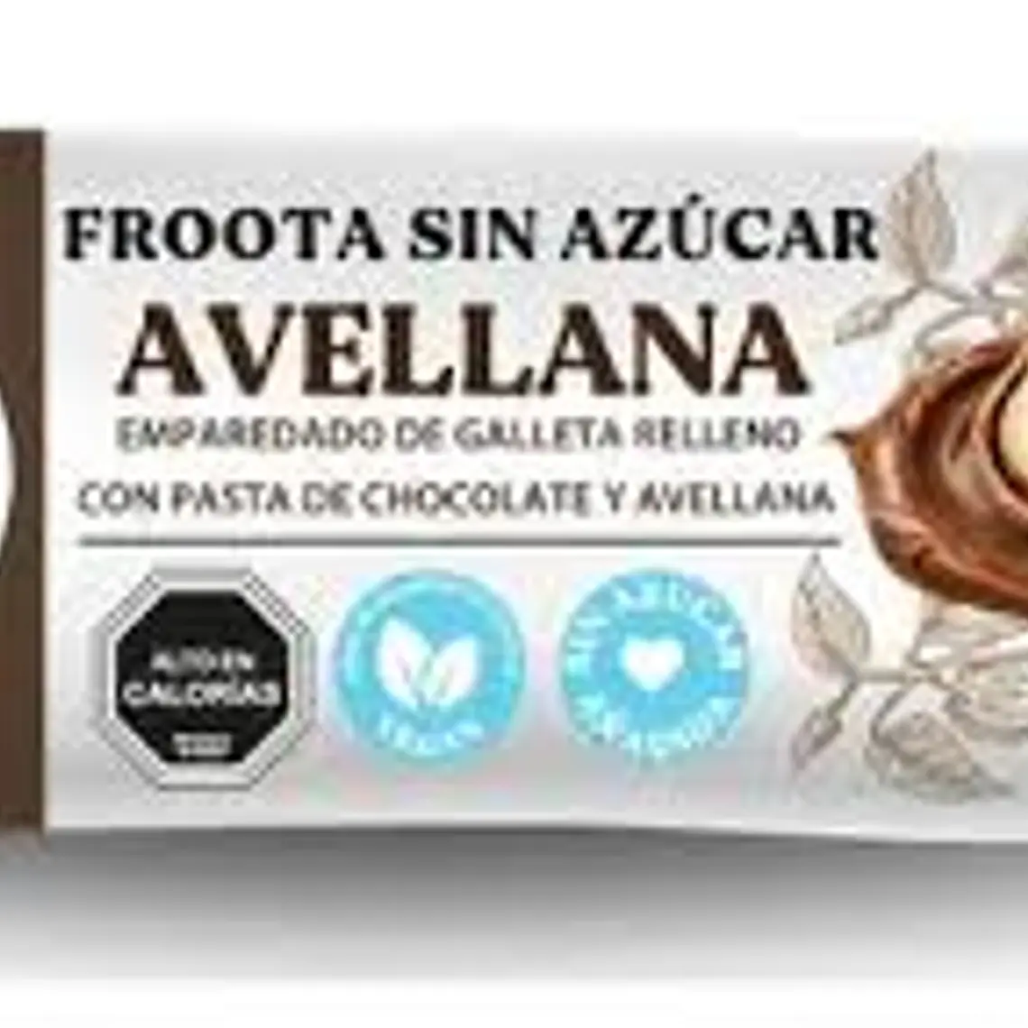 GALLETA FROOTA AVELLANA CACAO S/AZ 120 GR ECOVIDA - CATEDRAL 1