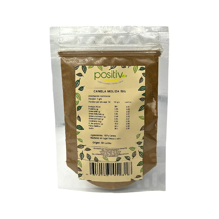 CANELA MOLIDA POSITIVE 50GR- CATEDRAL 1