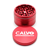 Moledor Calvo Aluminio 63mm - 4 piezas - rojo