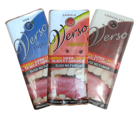 TABACO VERSO - 40 GR - VARIEDAD SABORES 