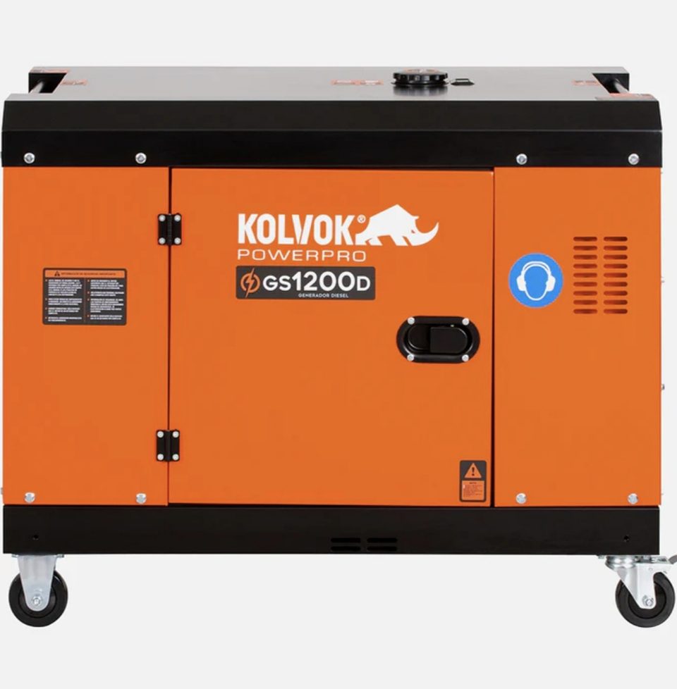 Generador Eléctrico Diesel 12kVA KOLVOK GS1200D 1