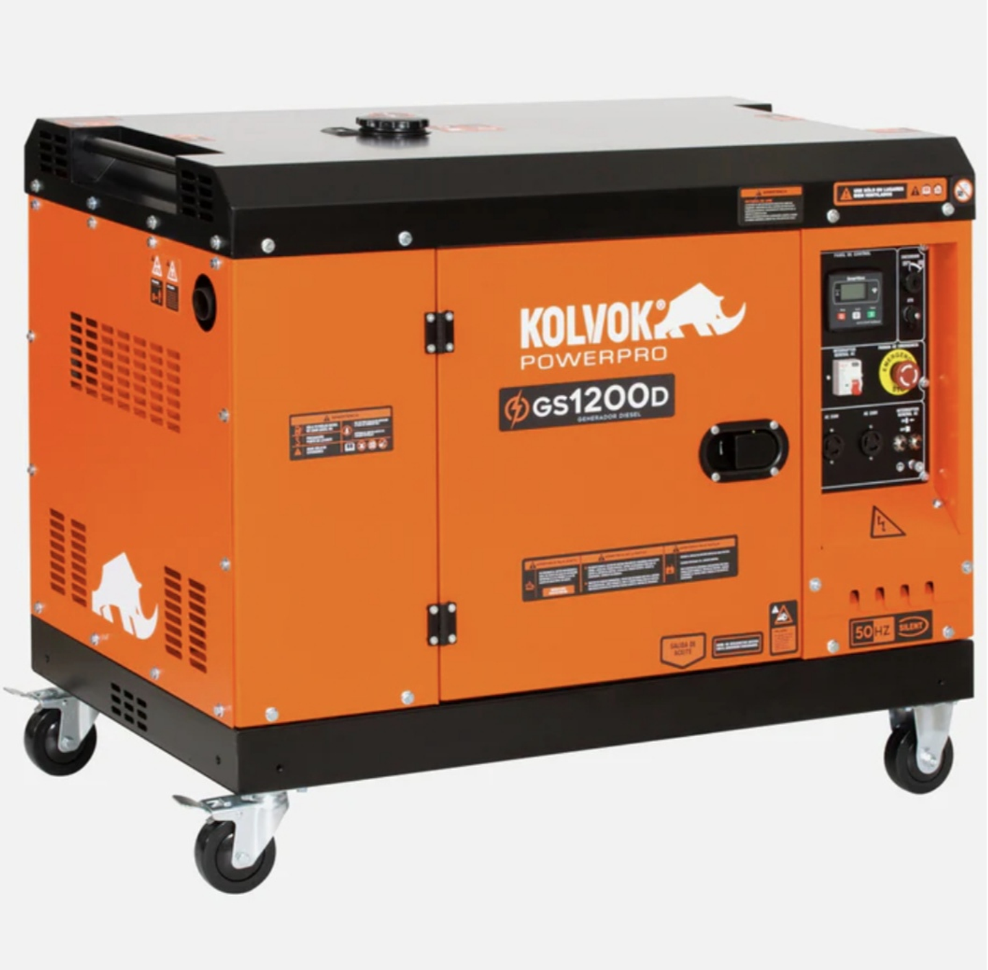 Generador Eléctrico Diesel 12kVA KOLVOK GS1200D 2