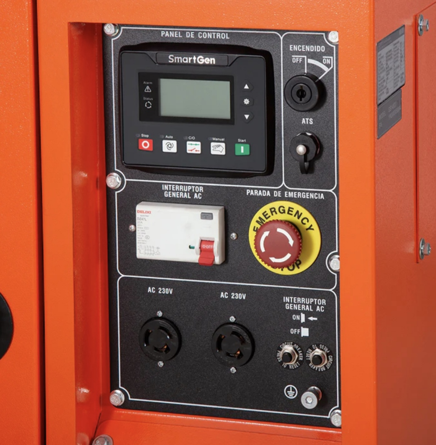 Generador Eléctrico Diesel Trifásico 14kVA KOLVOK GS1400D3 2