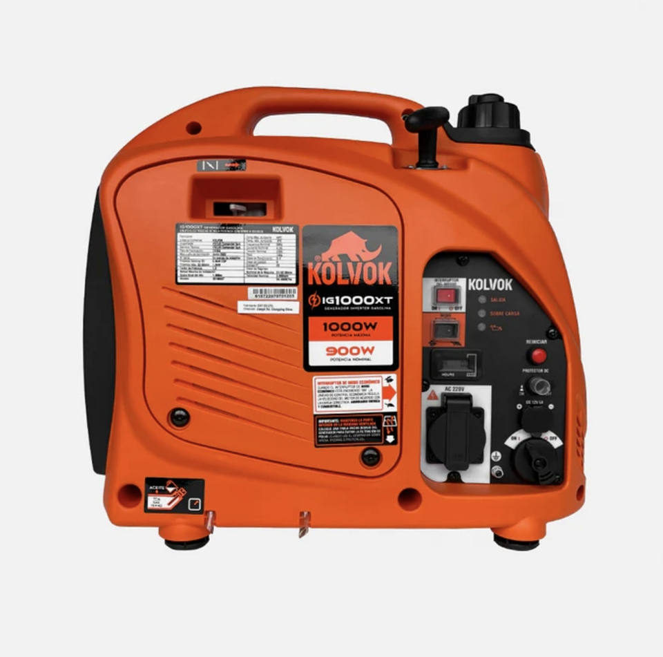 Generador Eléctrico Gasolina Inverter 1kVA KOLVOK IG1000XT 2