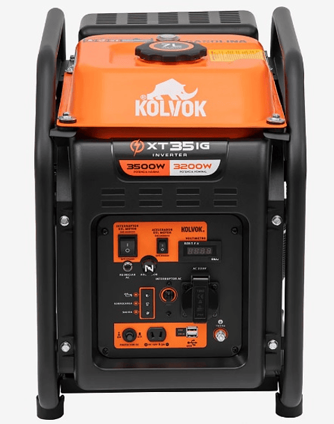 Generador Eléctrico Gasolina Inverter 3.5kVA KOLVOK XT35IG