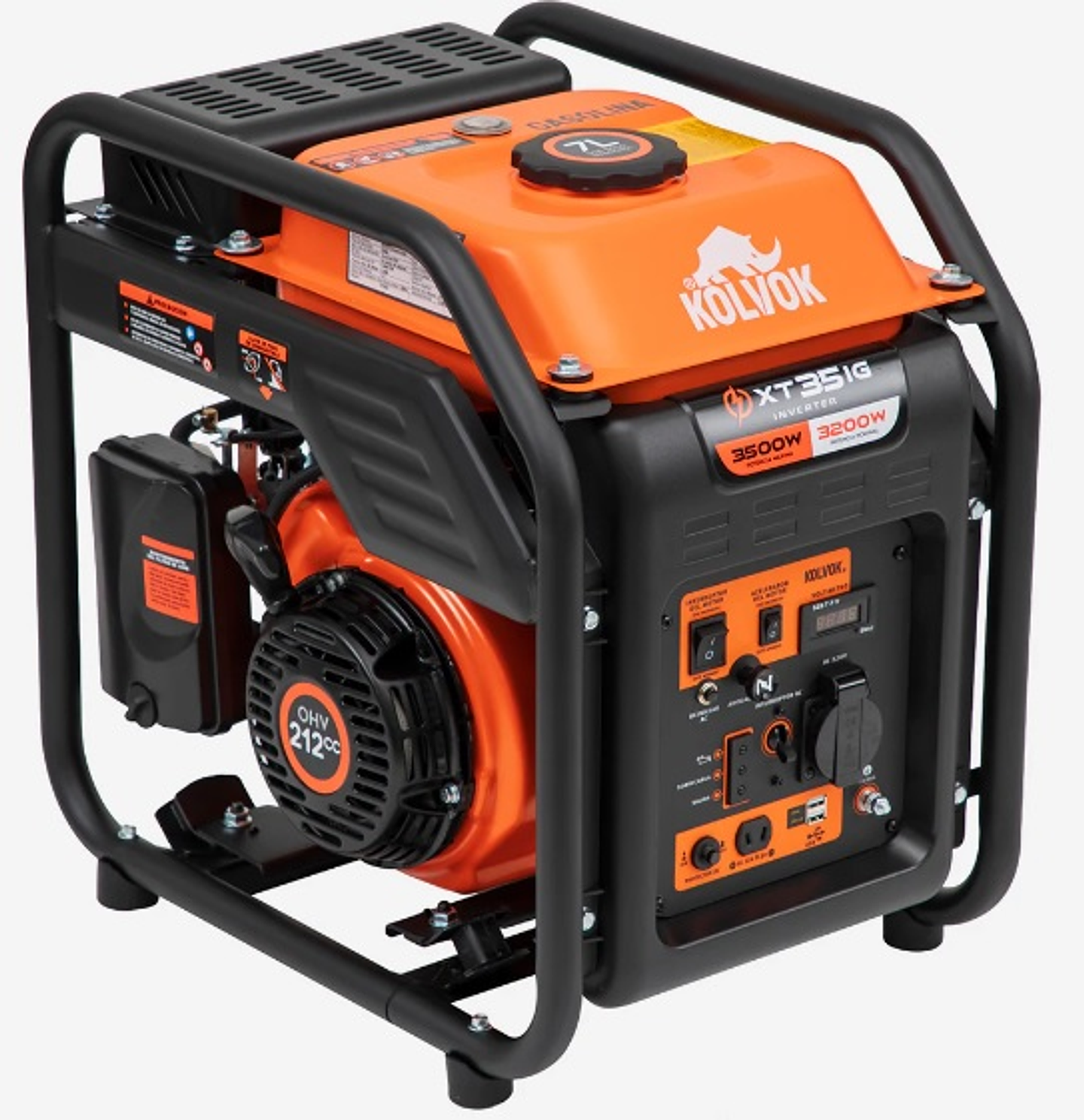 Generador Eléctrico Gasolina Inverter 3.5kVA KOLVOK XT35IG 3