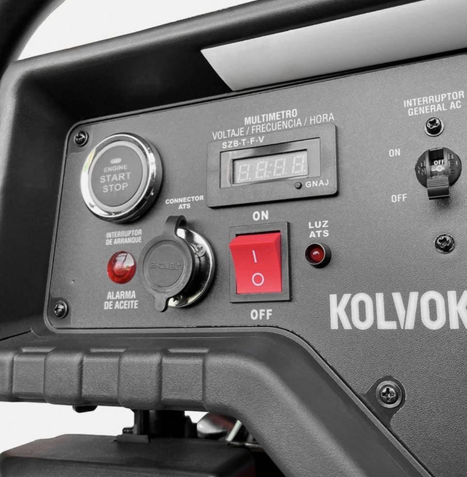 Generador Gasolina Inverter Conector ATS 8kVA KOLVOK XT7800IG 2