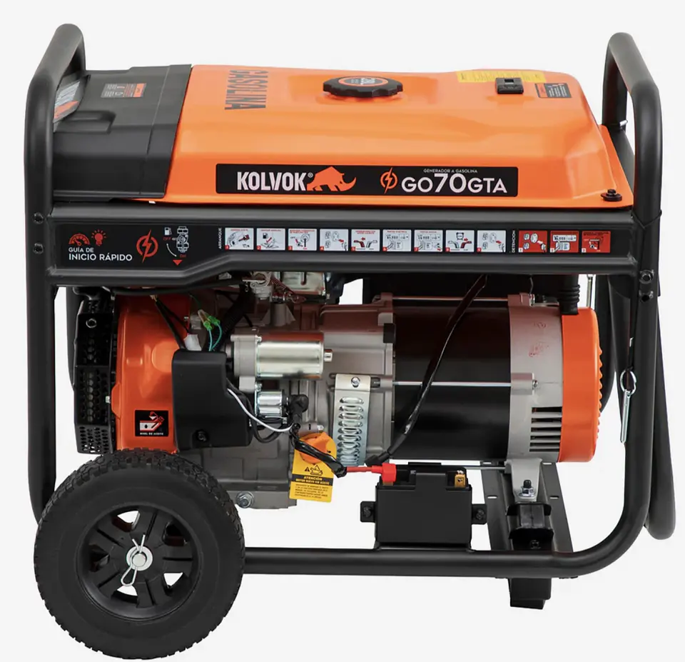 Generador Eléctrico Gasolina 6.5kVA KOLVOK  2
