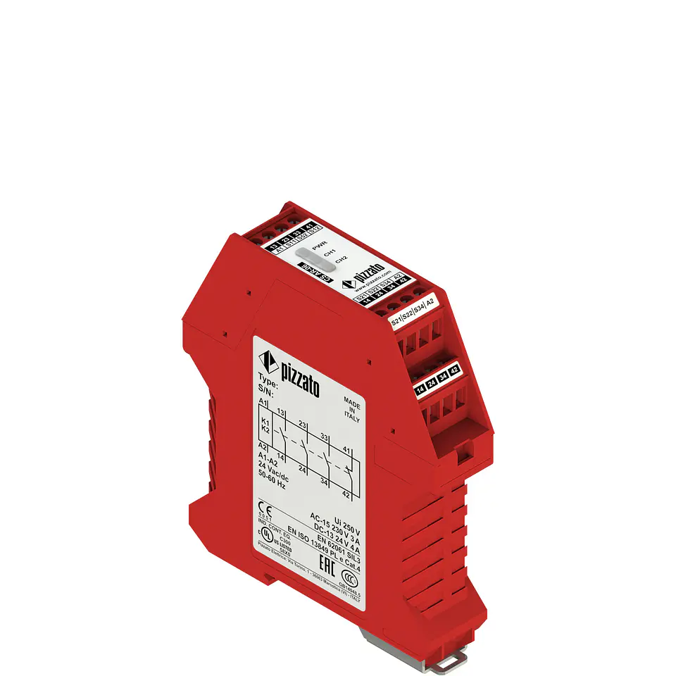 Relé de seguridad Pizzato CS AR-06V024 24 V CA/CC 1