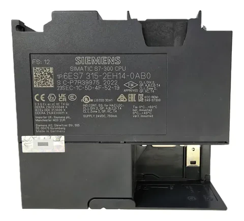 PLC Siemens SIMATIC S7-300 CPU 315-2 PN/DP 6ES7315-2EH14-0AB0