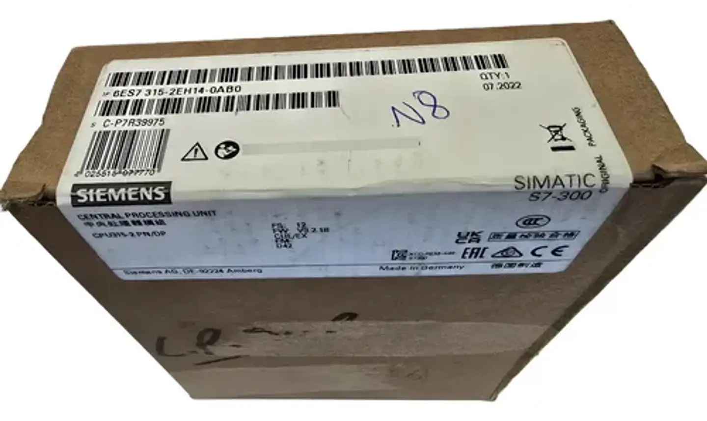 PLC Siemens SIMATIC S7-300 CPU 315-2 PN/DP 6ES7315-2EH14-0AB0 3