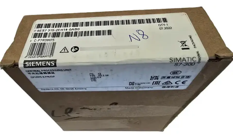 PLC Siemens SIMATIC S7-300 CPU 315-2 PN/DP 6ES7315-2EH14-0AB0 3