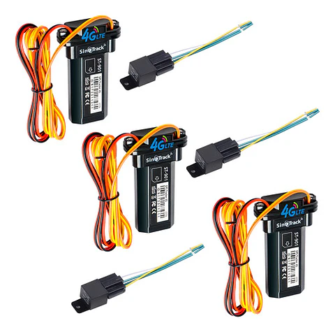 Lote De 3 Gps Sinotrack Relay Tracker Moto Cortacorriente