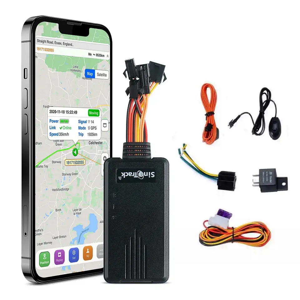  GPS Sinotrack Tracker Localizador ST-906L Corta Corriente Microfono Boton SOS 4G 1