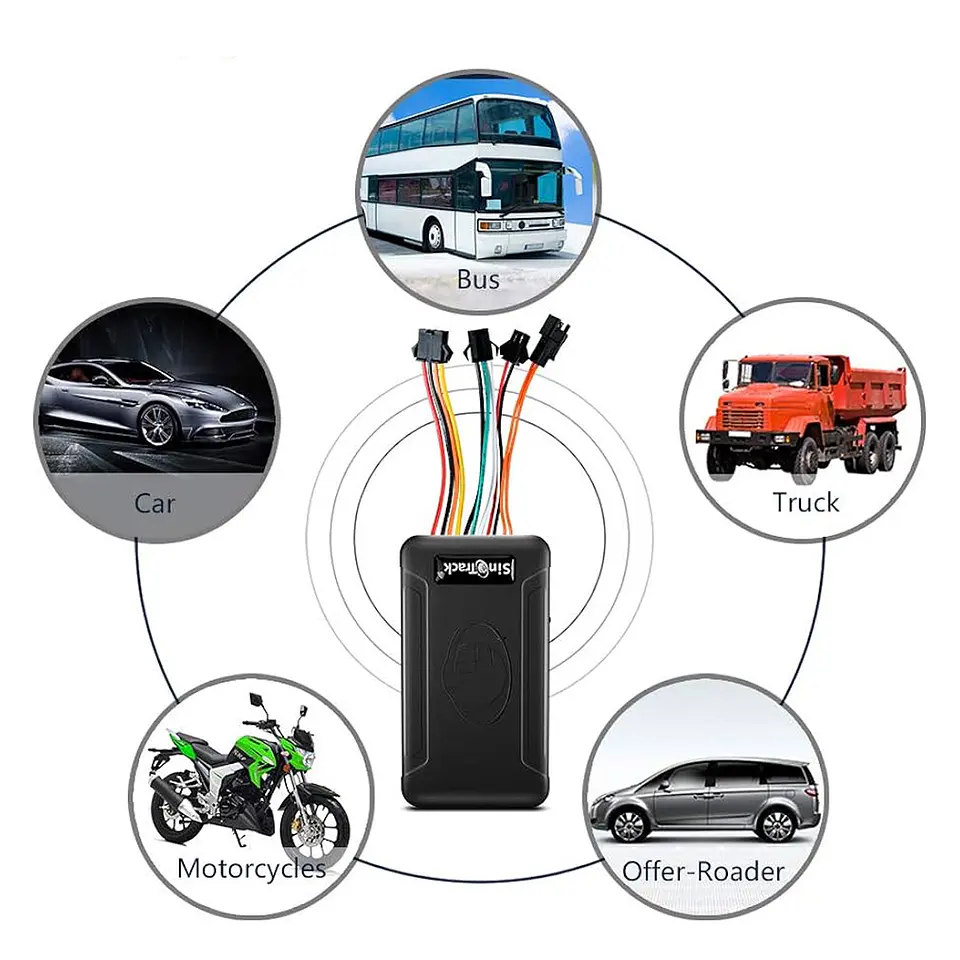  GPS Sinotrack Tracker Localizador ST-906L Corta Corriente Microfono Boton SOS 4G 4