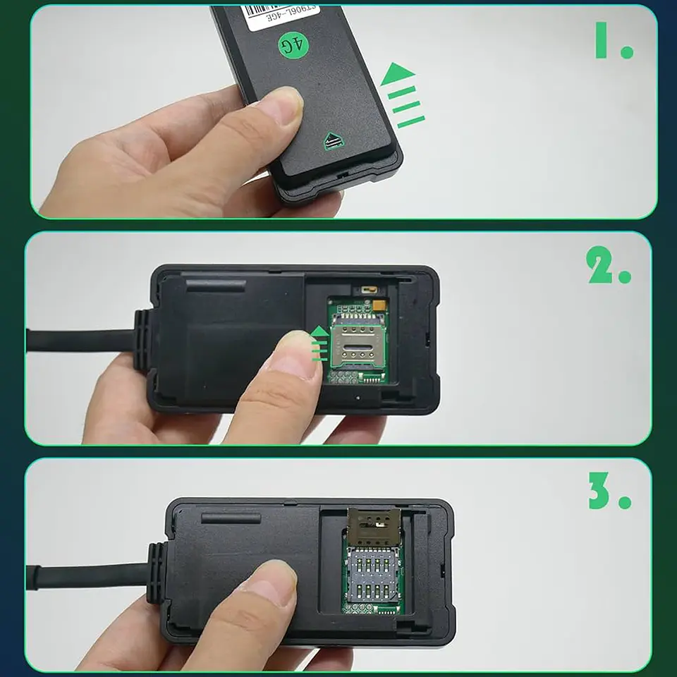  GPS Sinotrack Tracker Localizador ST-906L Corta Corriente Microfono Boton SOS 4G 7
