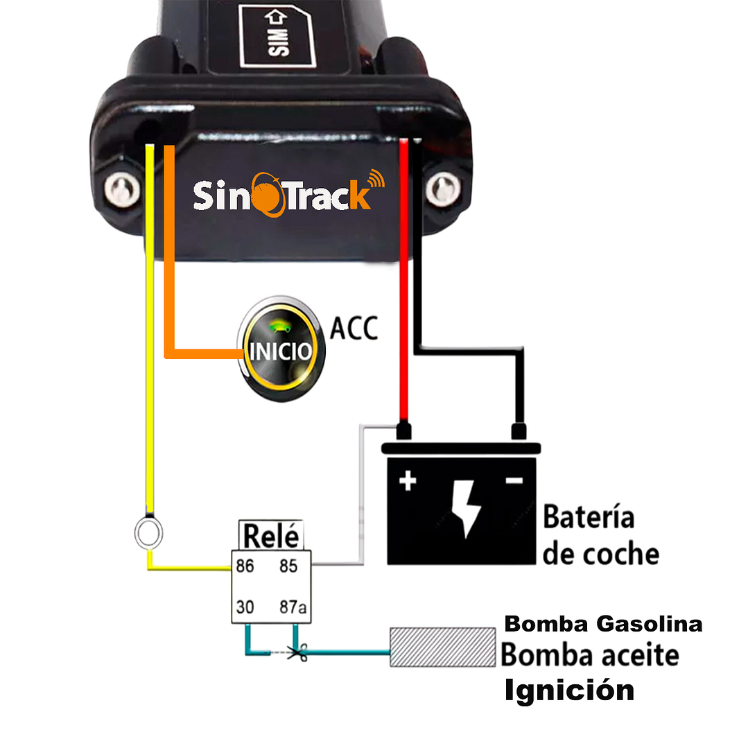 Paquete 8 GPS SinoTrack St901l Moto Auto Relay 4g Tracker Flotilla 2