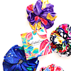 Pack 2 Maxi Scrunchies ilustrados Sinpieldeoveja Colors 