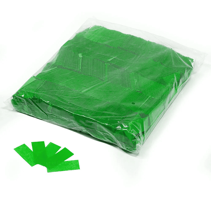 Papel Confetti Verde 1KG Ininfugo Moka SFX 1