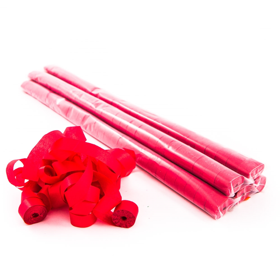 Serpentina Streamer Confetti Rojo 1