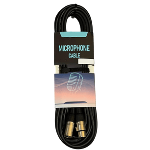 Cable Audio / Micrófono XLR 15 Mts