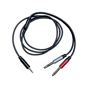 Cable Mini Plug Estereo a 2 Plug 1/4 x 3 metros KABEL