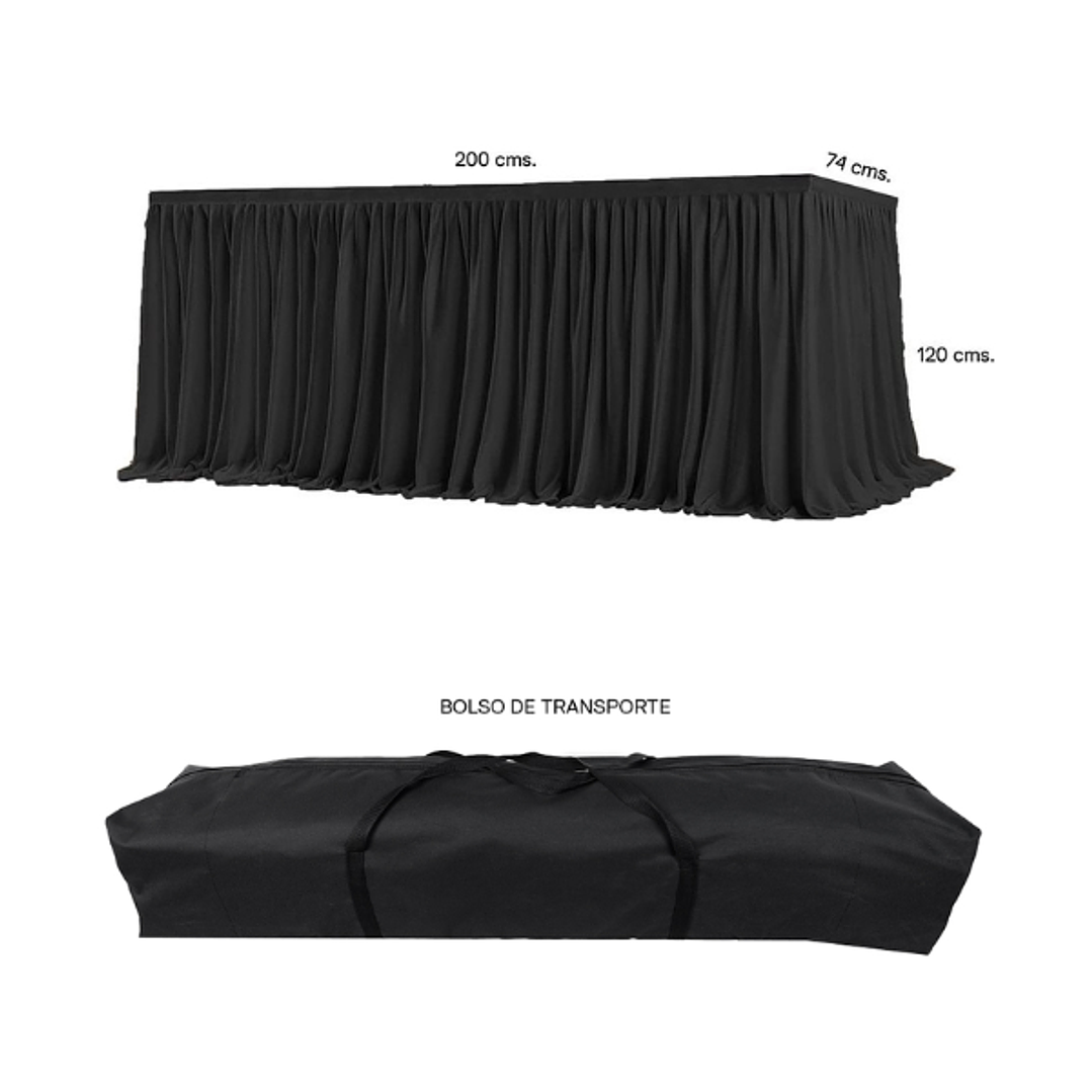 Biombo para Mesa Técnica Profesional 2mts 4