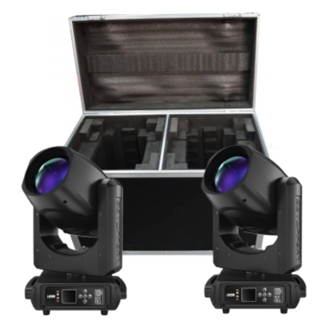 Cabeza Movil Beam 295W BD-LB295K Kit 2 + Case 1