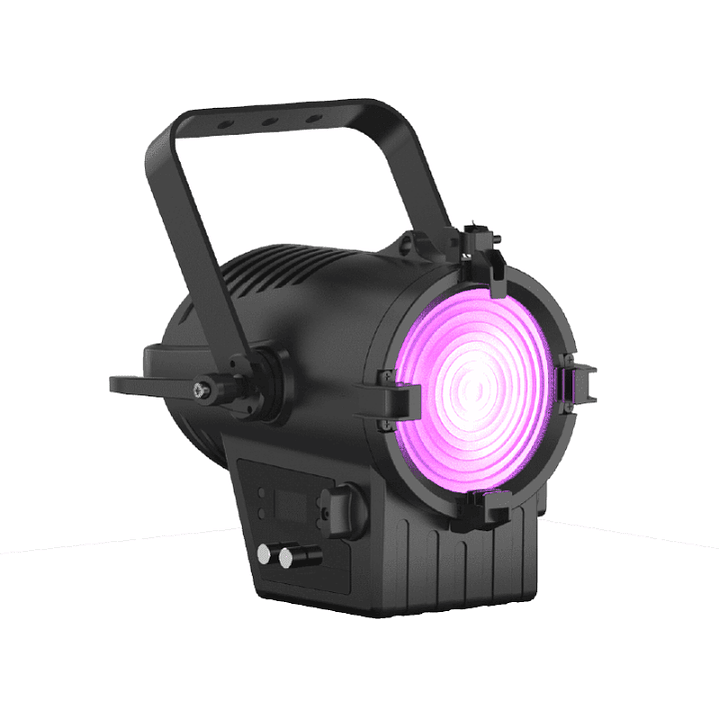 Fresnel Led Zoom 250W HEX  RGBALC C/Bandor 1