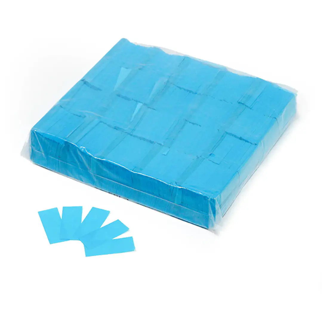Papel Confetti Azul 1KG Ininfugo Moka SFX 1