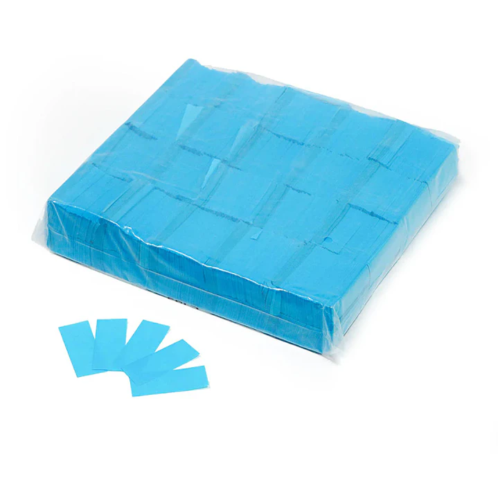 Papel Confetti Azul 1KG Ininfugo Moka SFX 1