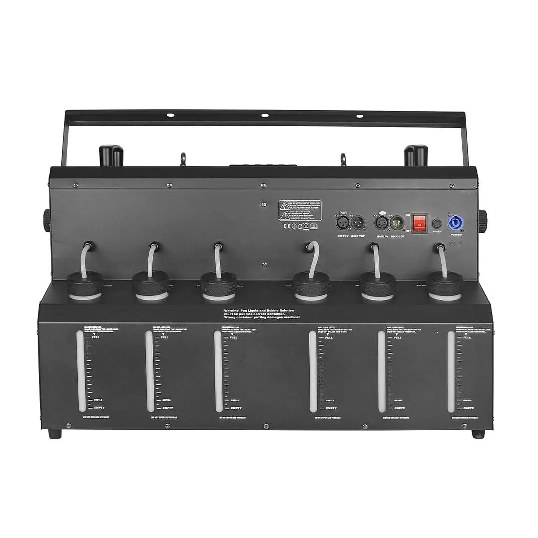 Maquina de Burbujas con Humo 4 Salidas MK-B12 3