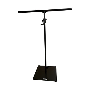Base para Iluminación con Pole + Malacate + Barra T