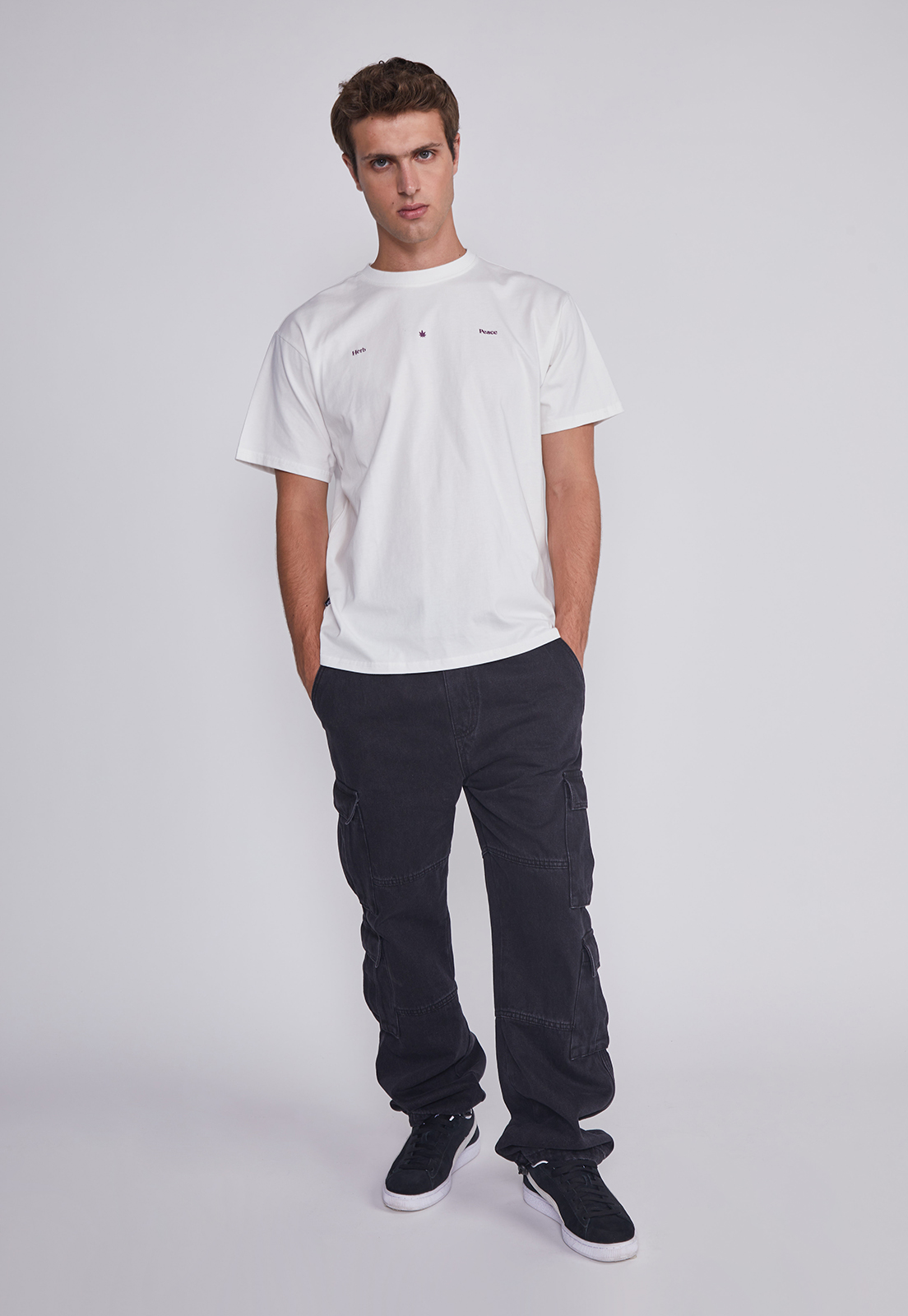 Jeans Hombre Multicargo Negro Sioux 5