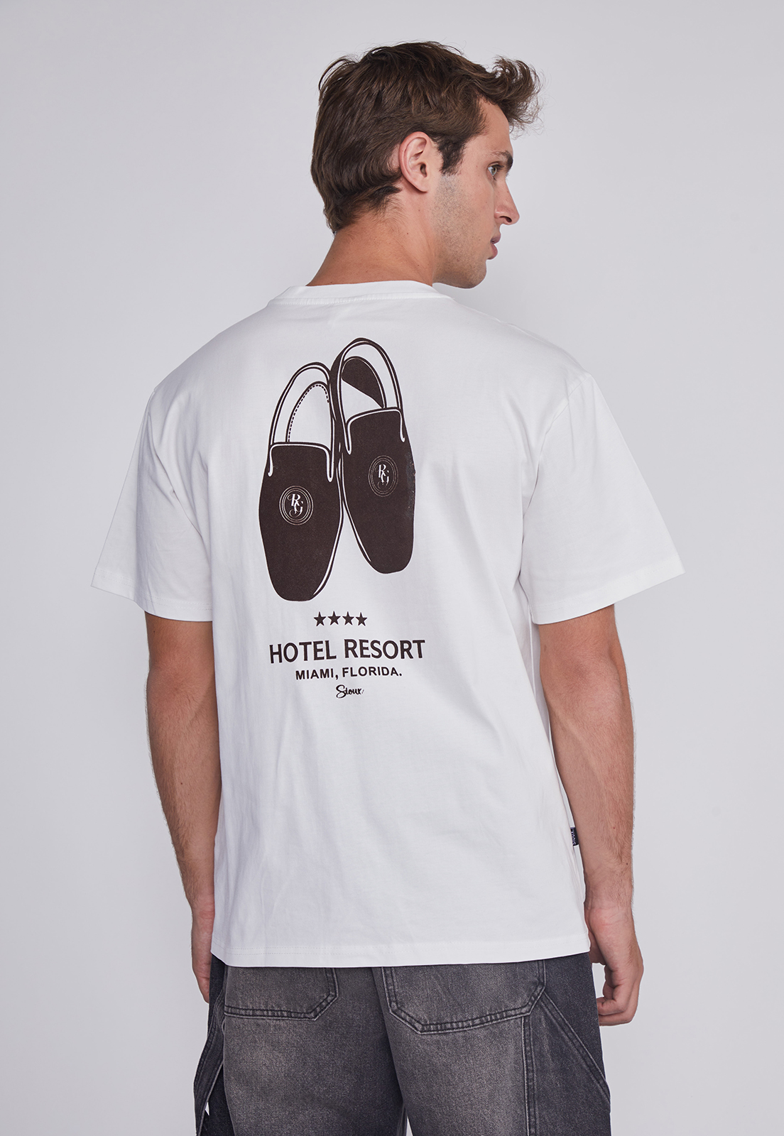 Polera Hombre Mocasin Crudo Sioux 4