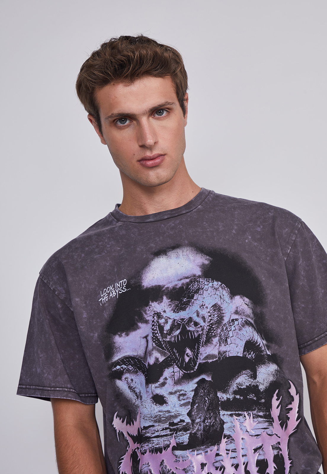 Polera Hombre Metal Gris Sioux 3