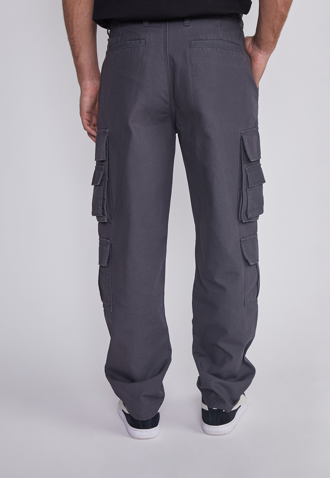 Pantalón Hombre Multicargo Azul Sioux 4