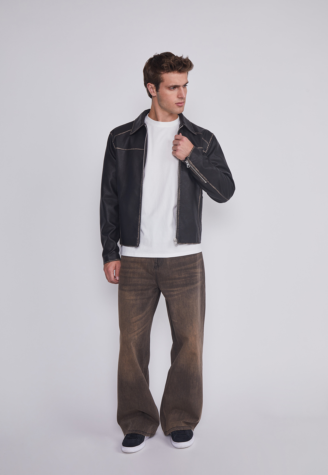 Chaqueta Hombre Motera Negro Sioux 5