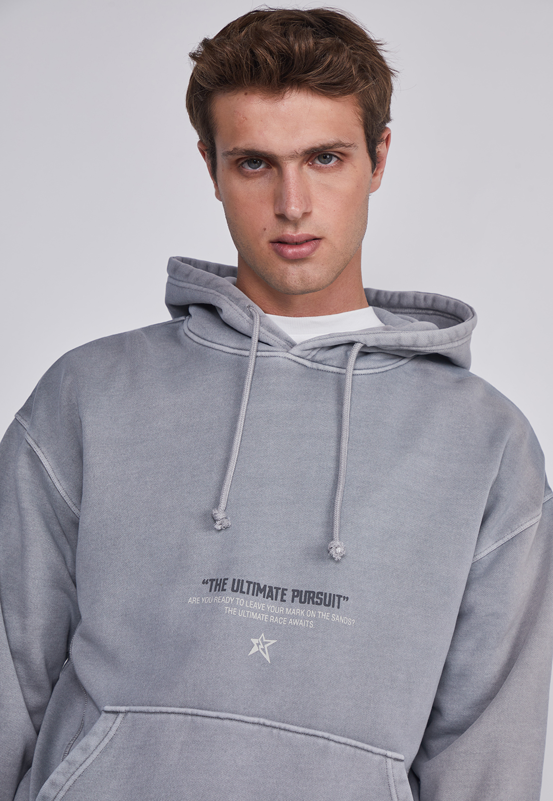 Polerón Hombre Estrella Gris Sioux 3