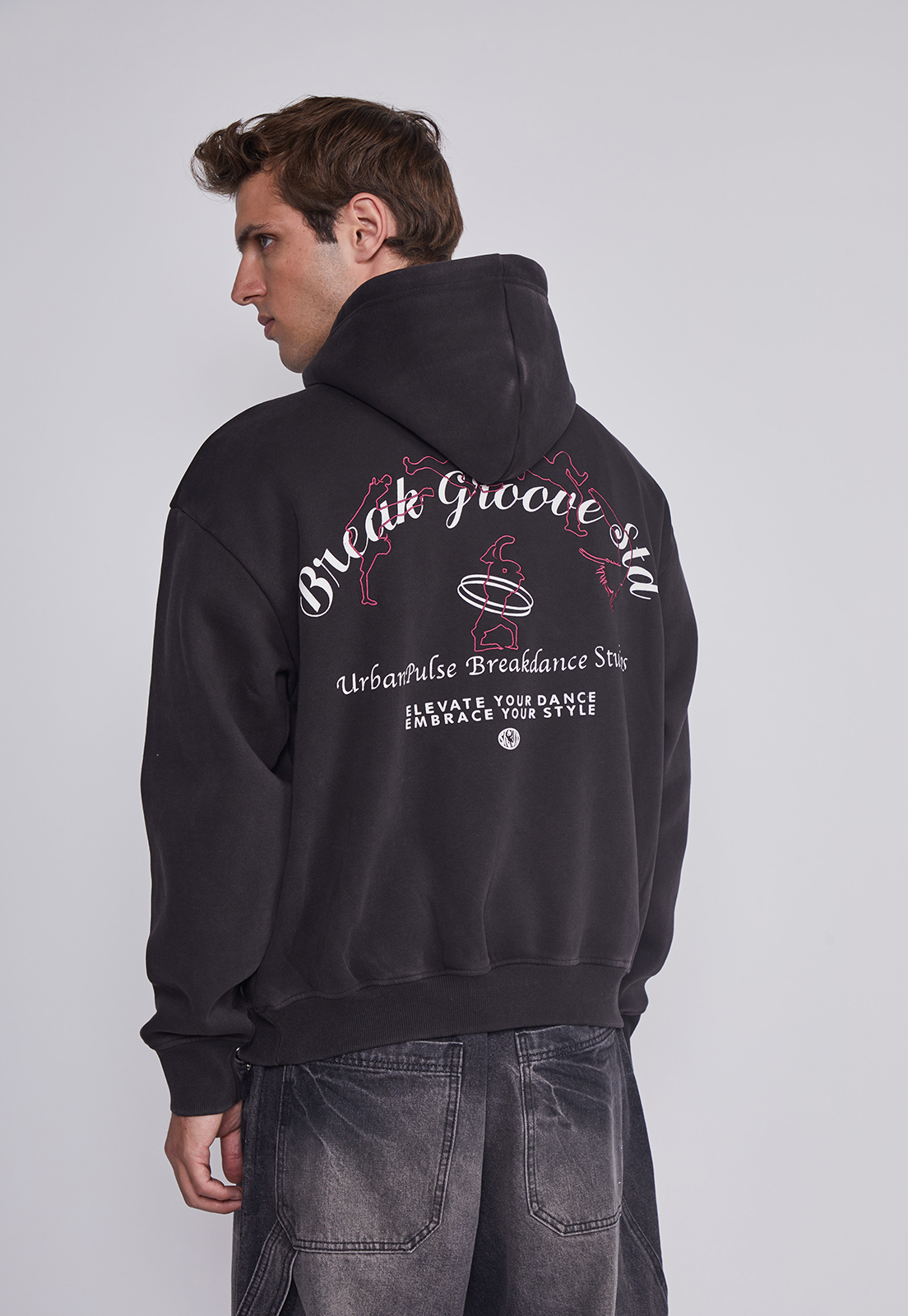 Polerón Hombre Breakdance Gris Sioux 4