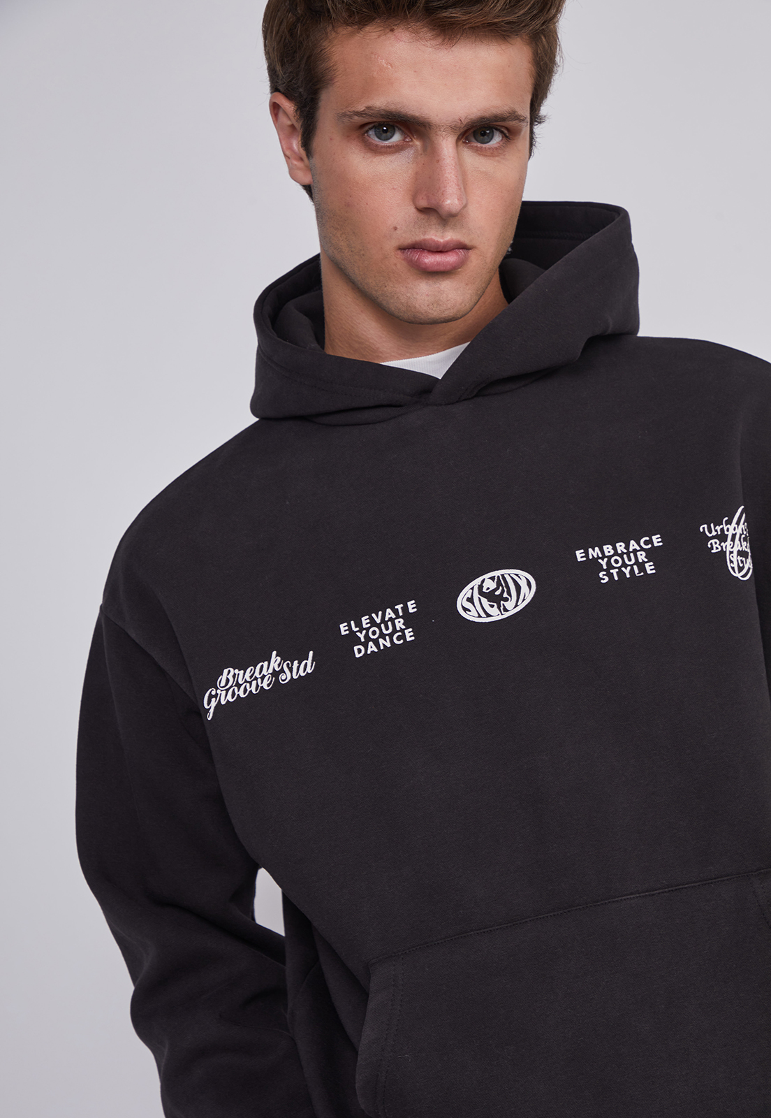 Polerón Hombre Breakdance Gris Sioux 3