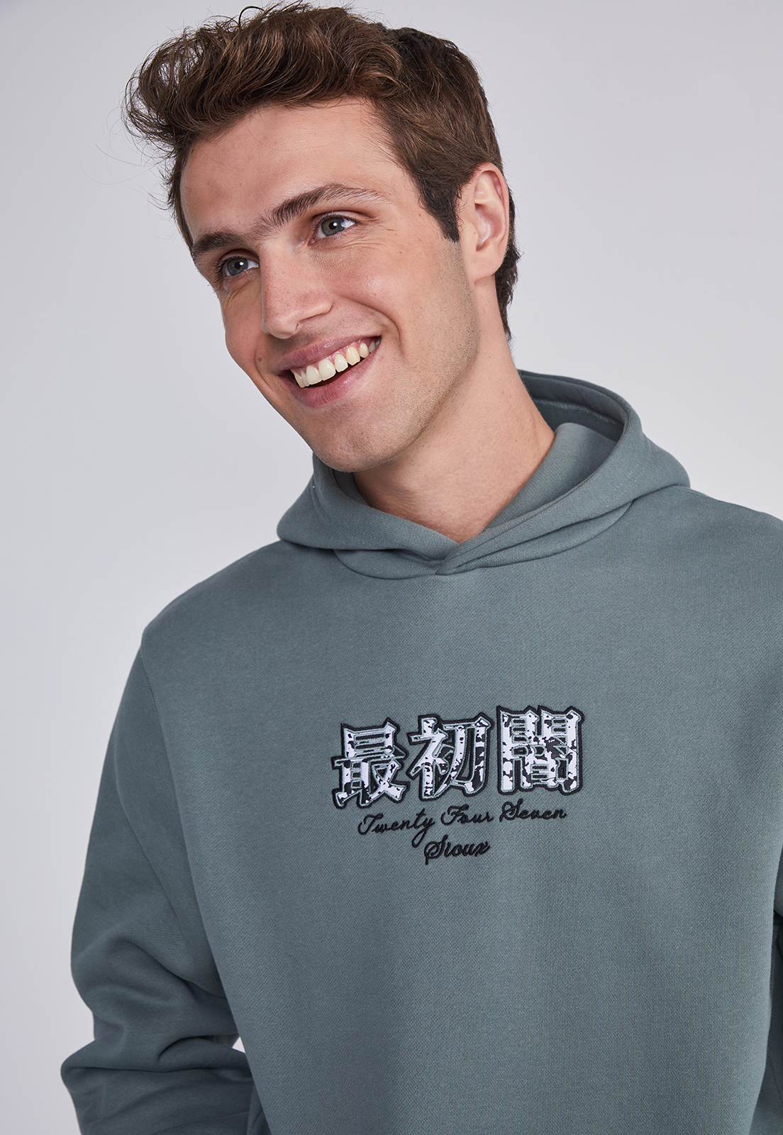 Polerón Hombre Oriental Verde Sioux 3