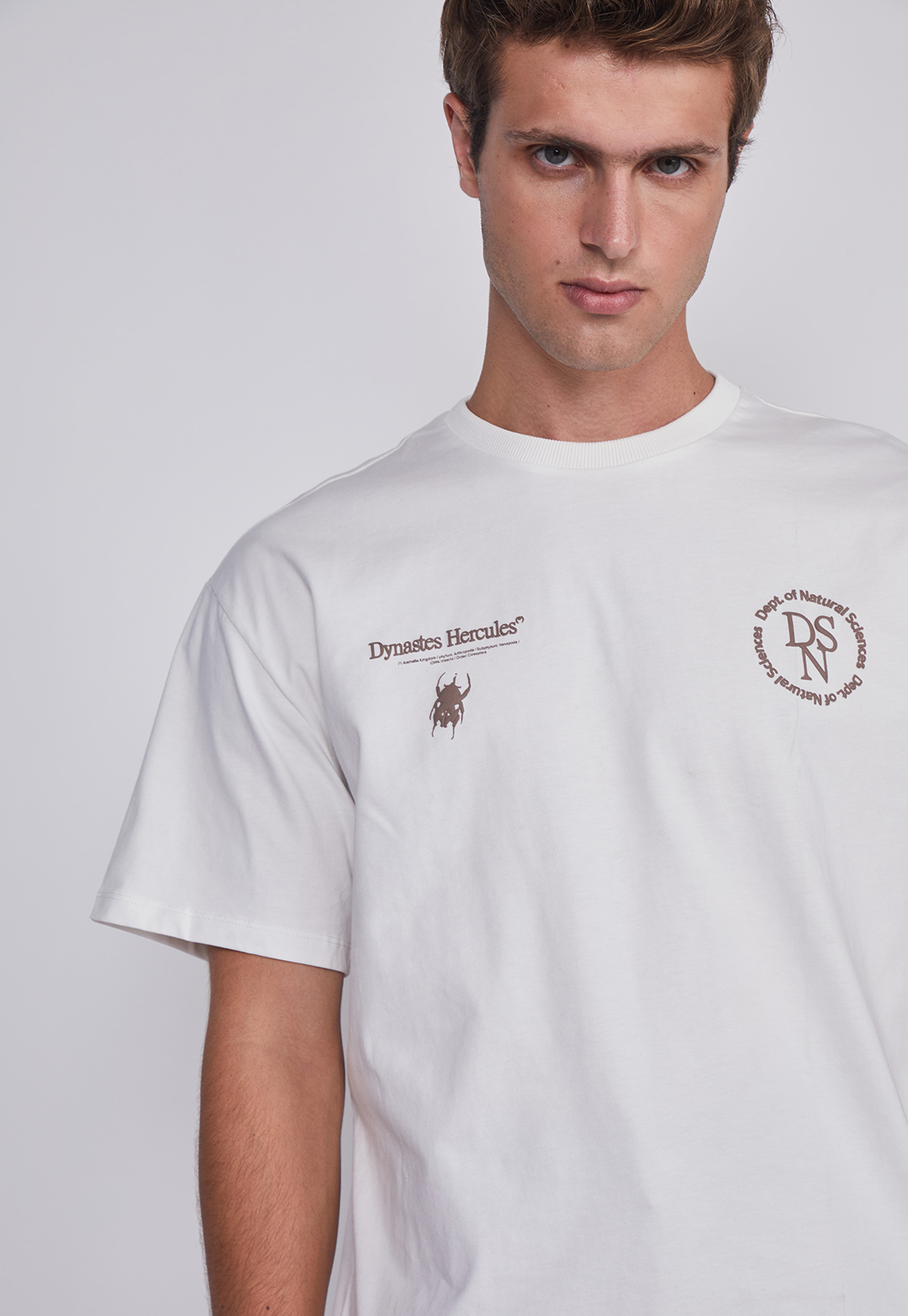 Polera Hombre Bicho Espalda Blanco Sioux 3